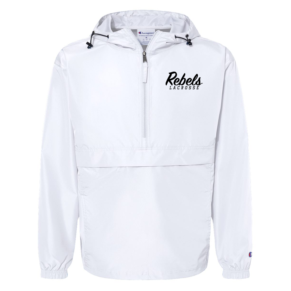 Rebels Lacrosse Champion Packable Quarter Zip Jacket
