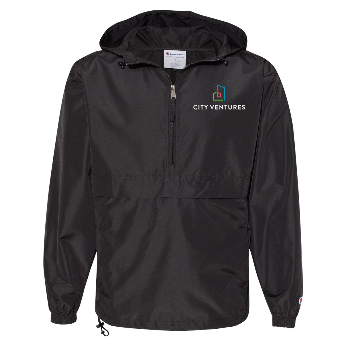 City Ventures Champion Packable Quarter Zip Jacket