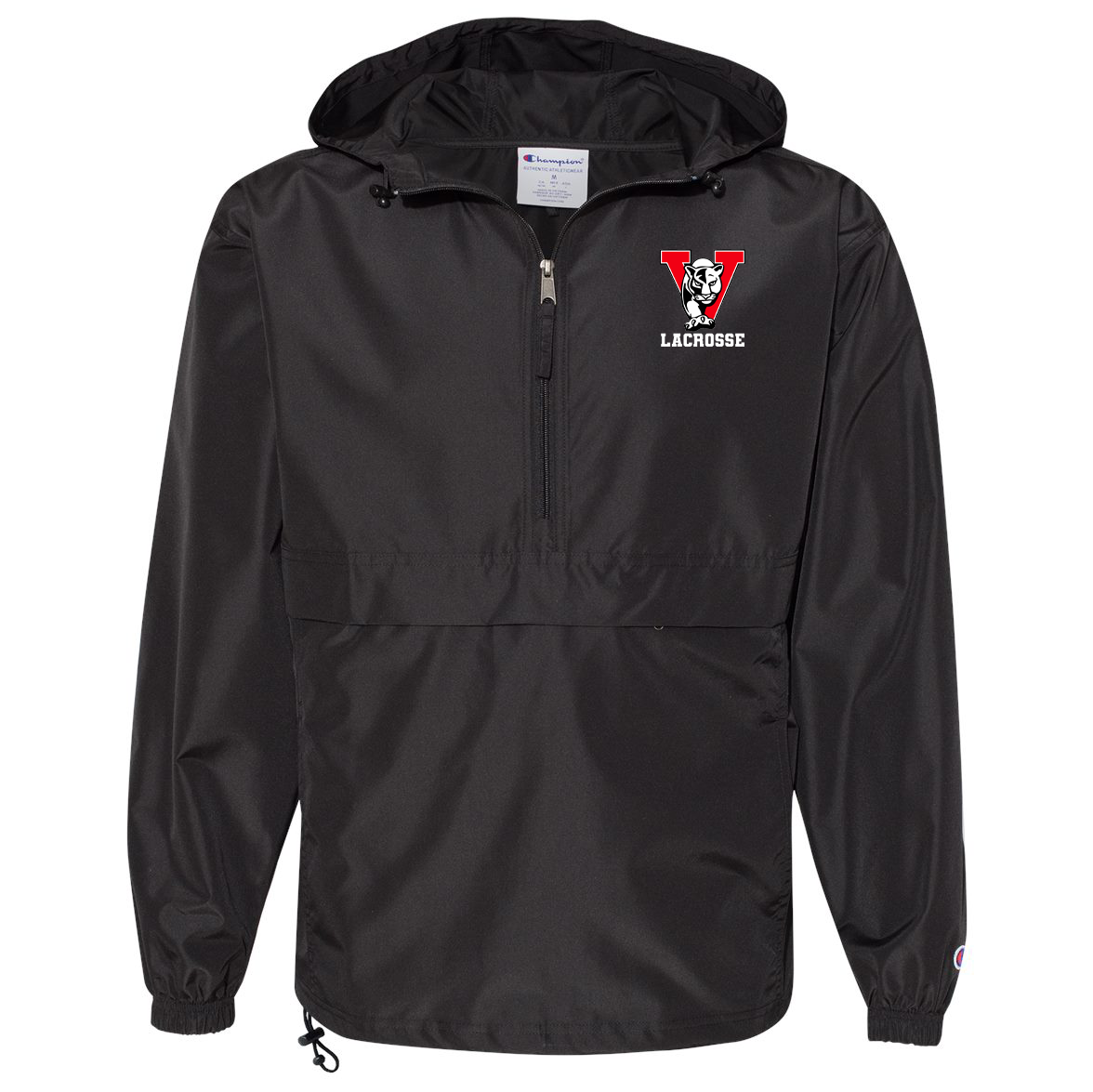 Vista HS Girls Lacrosse Champion Packable Quarter Zip Jacket