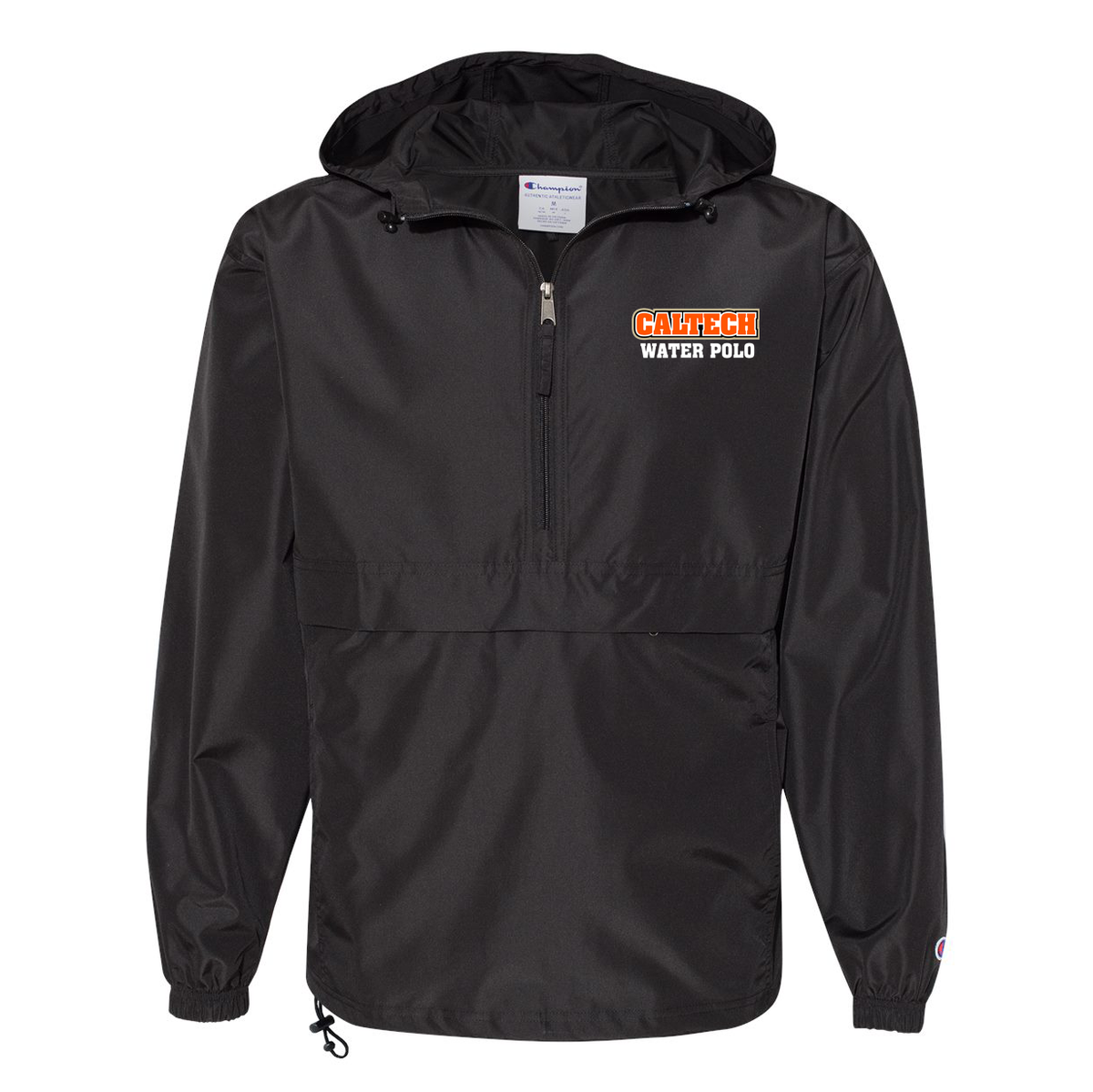 Caltech Water Polo Champion Packable Quarter Zip Jacket