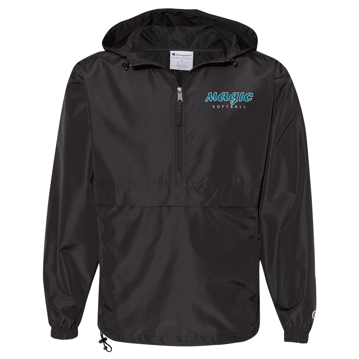 LGCS Softball Champion Packable Quarter Zip Jacket