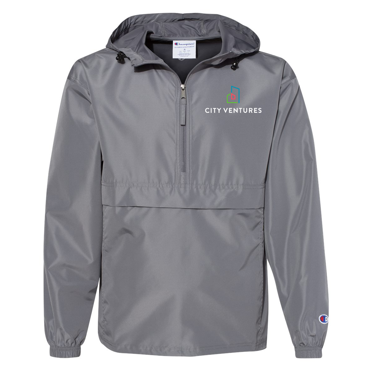 City Ventures Champion Packable Quarter Zip Jacket