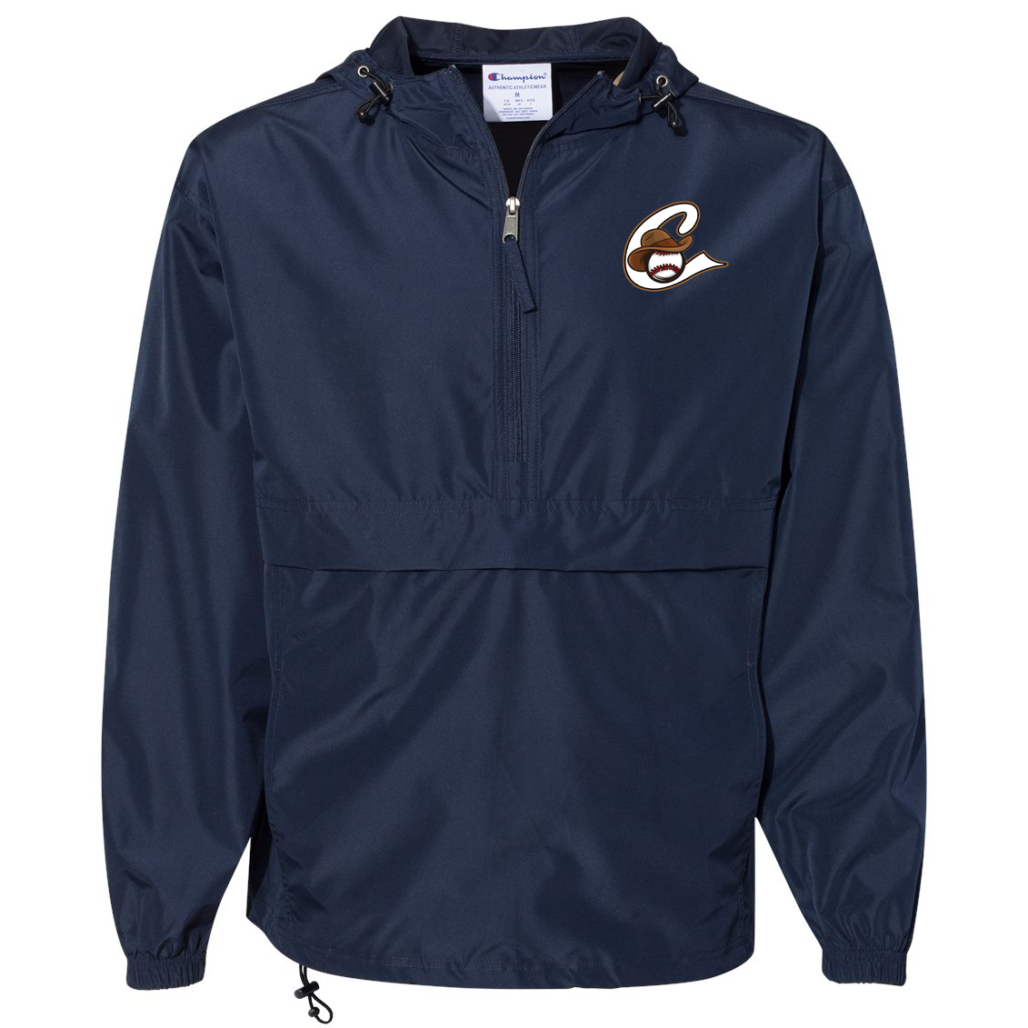 Caballeros Baseball Champion Packable Quarter Zip Jacket