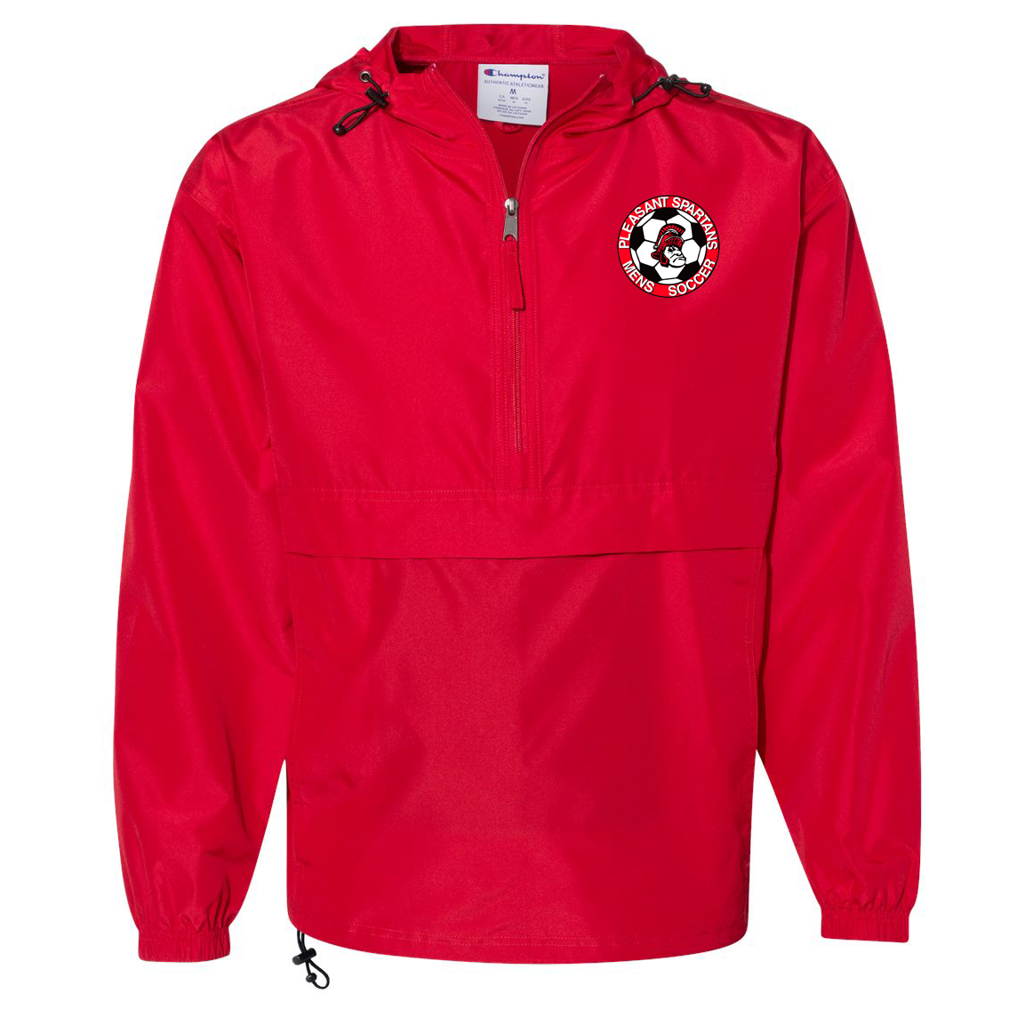 Pleasant HS Soccer Champion Packable Quarter Zip Jacket