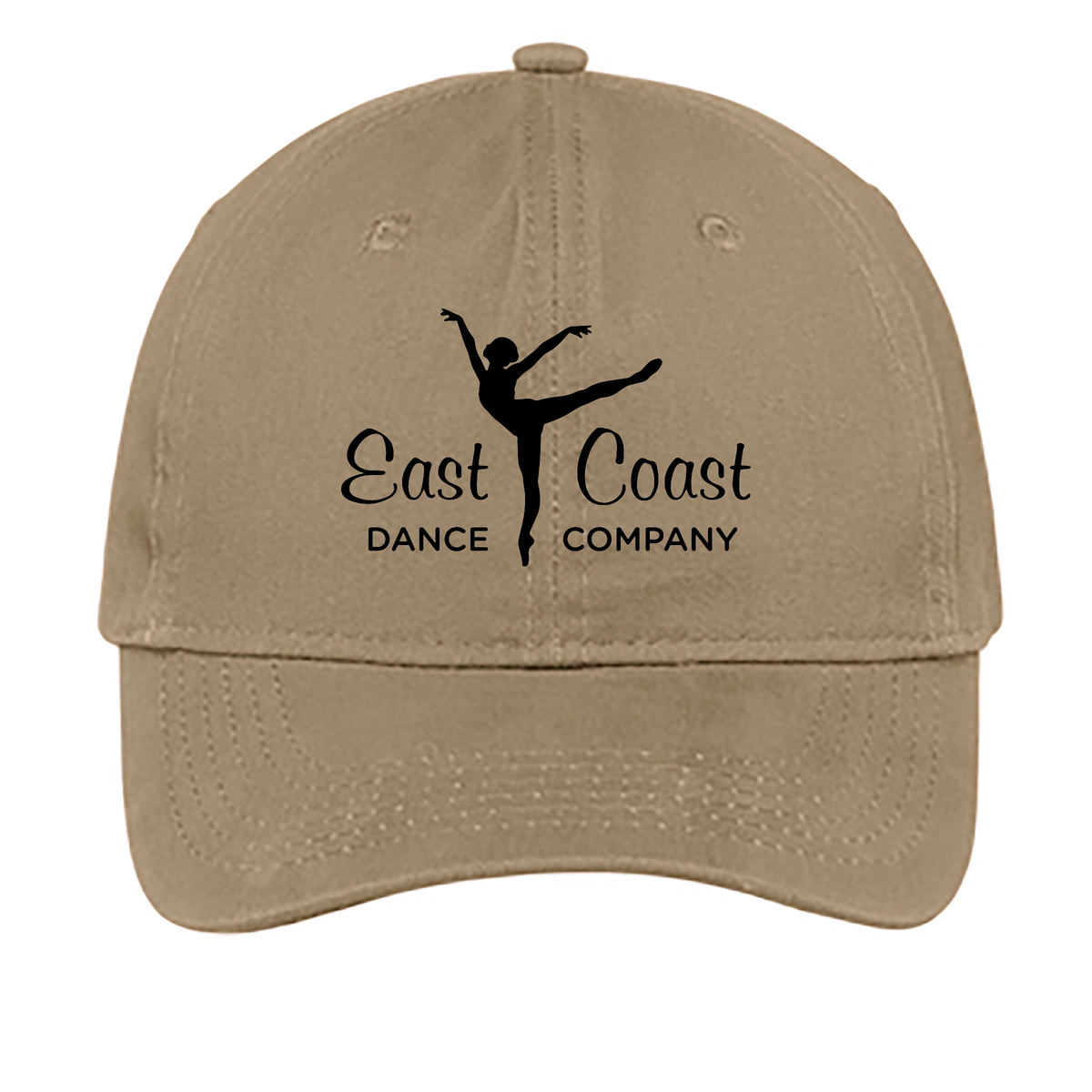 East Coast Dance Company Brushed Twill Low Profile Cap