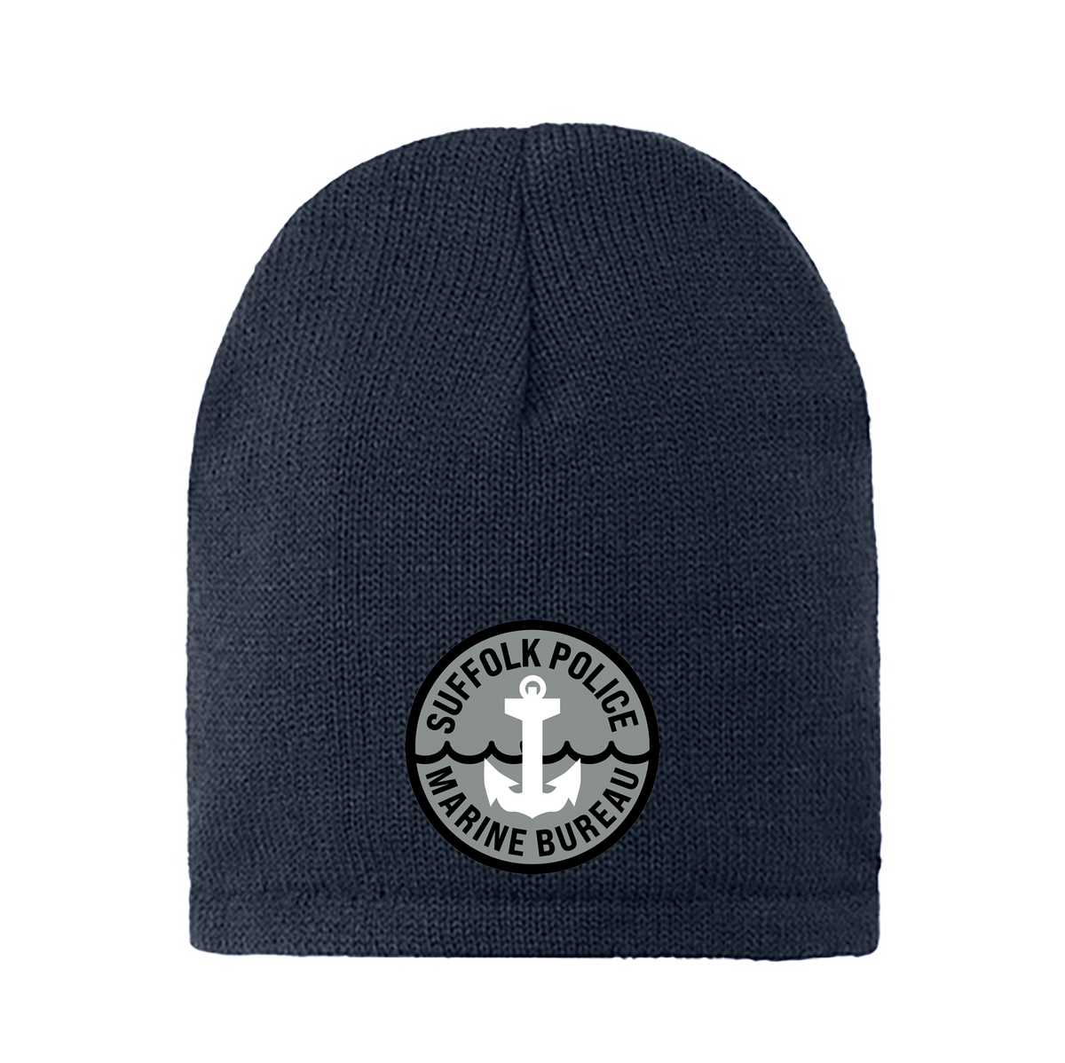 Suffolk County Marine Bureau Fleece-Lined Beanie Cap