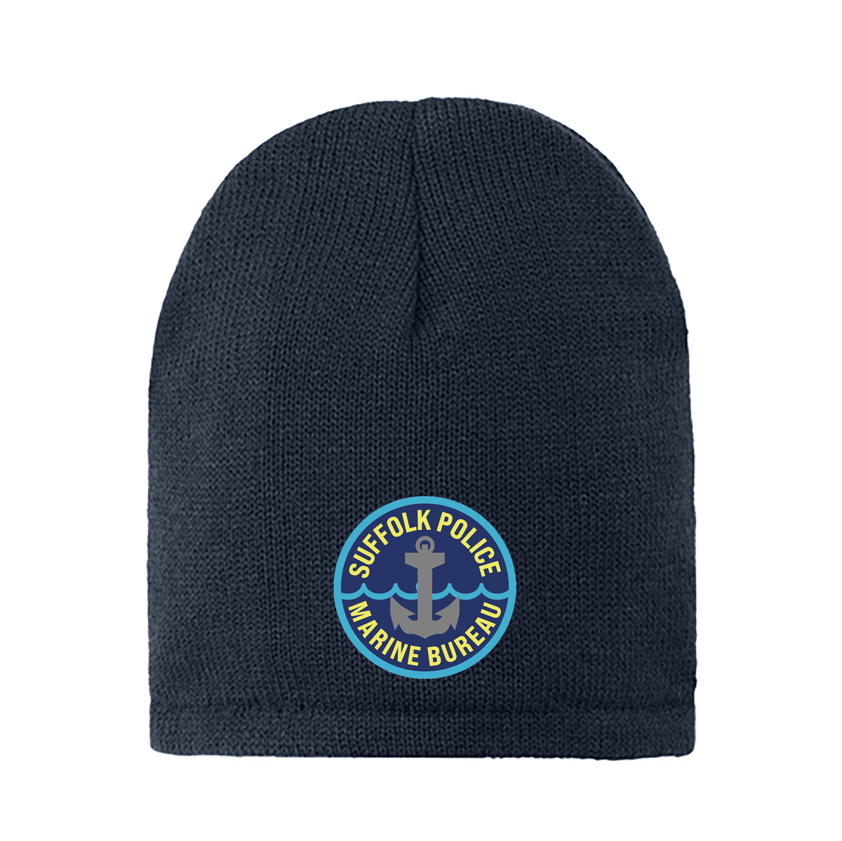 Suffolk County Marine Bureau Fleece-Lined Beanie Cap