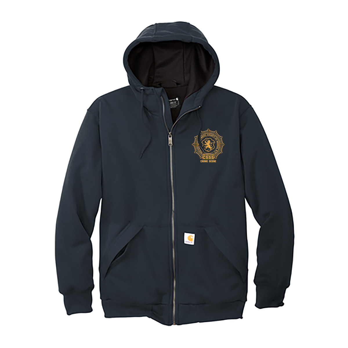 NCPD Crime Scene Carhartt Thermal-Lined Full Zip Sweatshirt