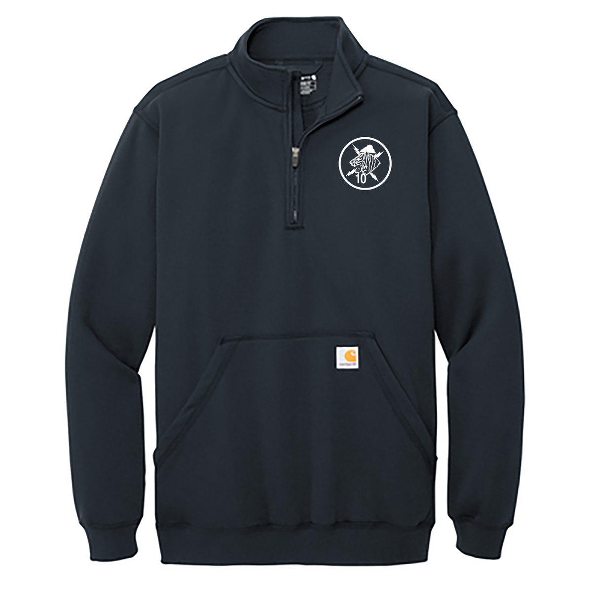 Tiger Ten Carhartt 1/4 Zip Mock Neck Sweatshirt