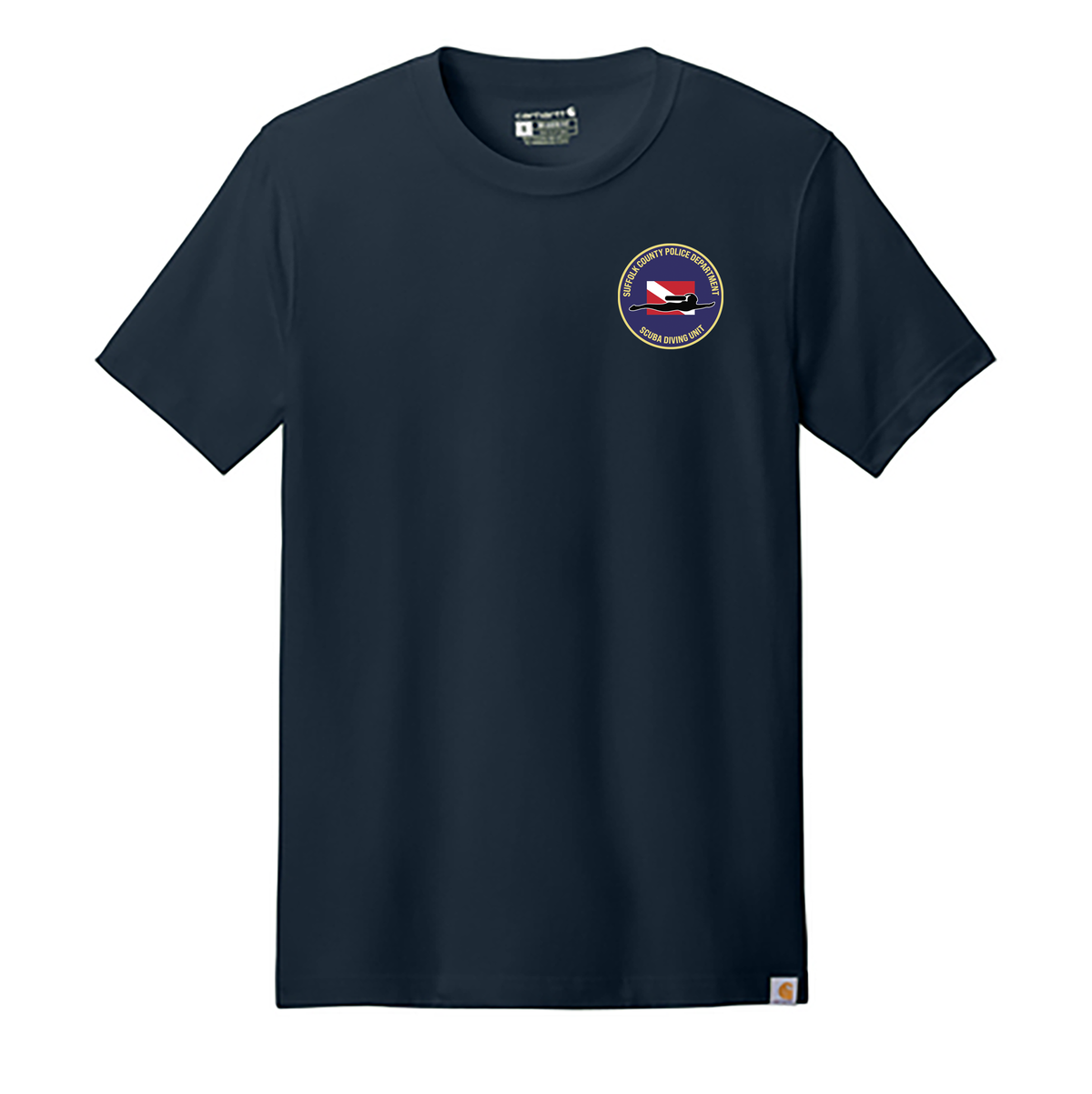 Suffolk County Marine Bureau Carhartt Short Sleeve T-Shirt