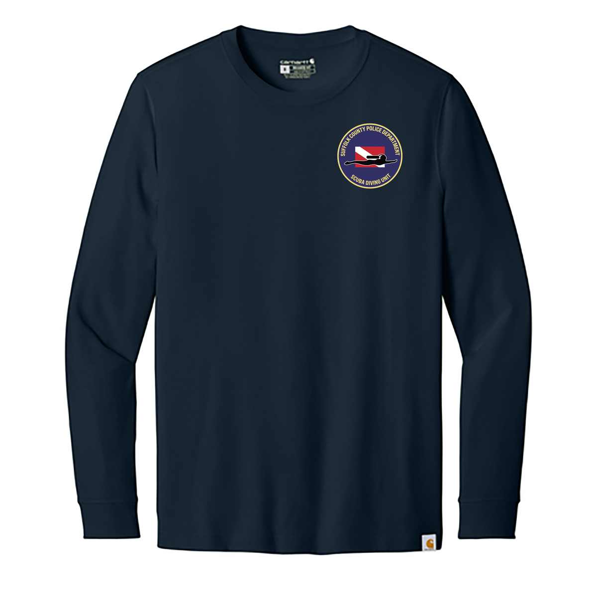 Suffolk County Marine Bureau Carhartt Long Sleeve T-Shirt