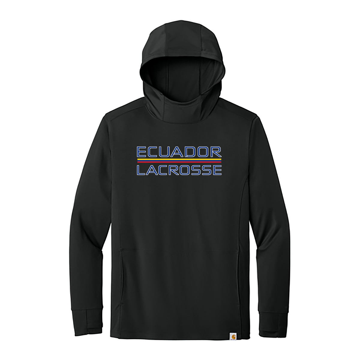 Ecuador Lacrosse Carhartt Force Sun Defender Long Sleeve Hooded T-Shirt
