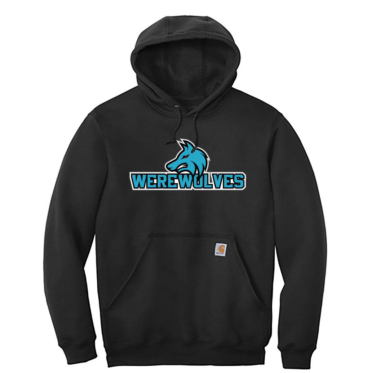 Kansas City Werewolves Carhartt Midweight Hooded Sweatshirt