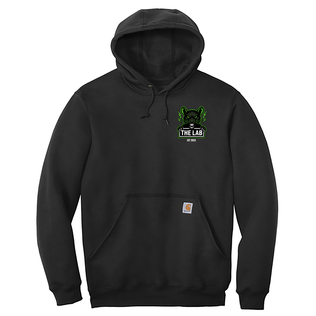 The Lab Carhartt Embroidered Midweight Hooded Sweatshirt