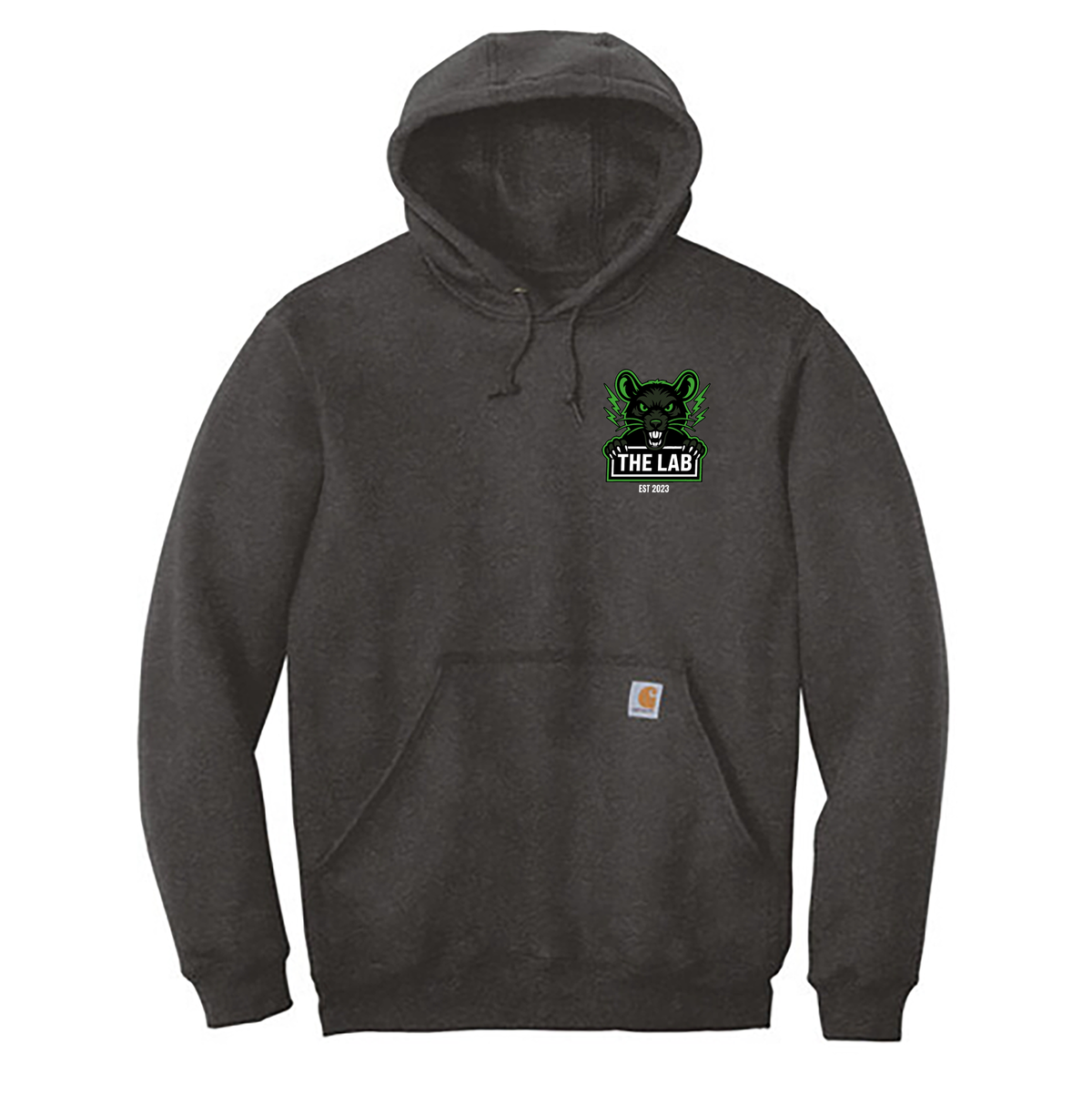 The Lab Carhartt Embroidered Midweight Hooded Sweatshirt