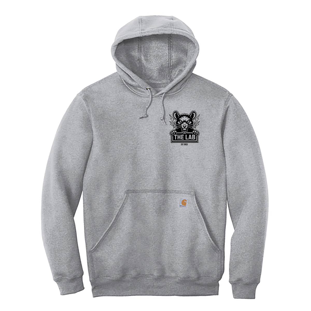 The Lab Carhartt Embroidered Midweight Hooded Sweatshirt