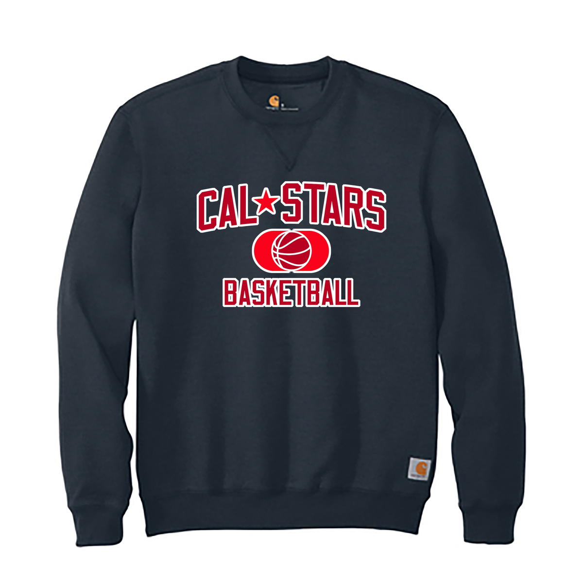 Cal Stars Basketball Carhartt Midweight Crewneck