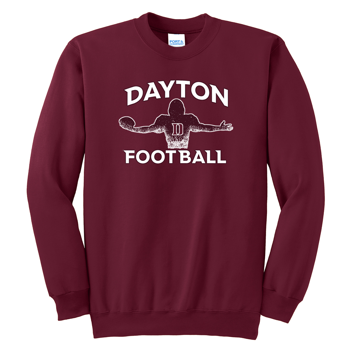 Dayton HS Football Crew Neck Sweater