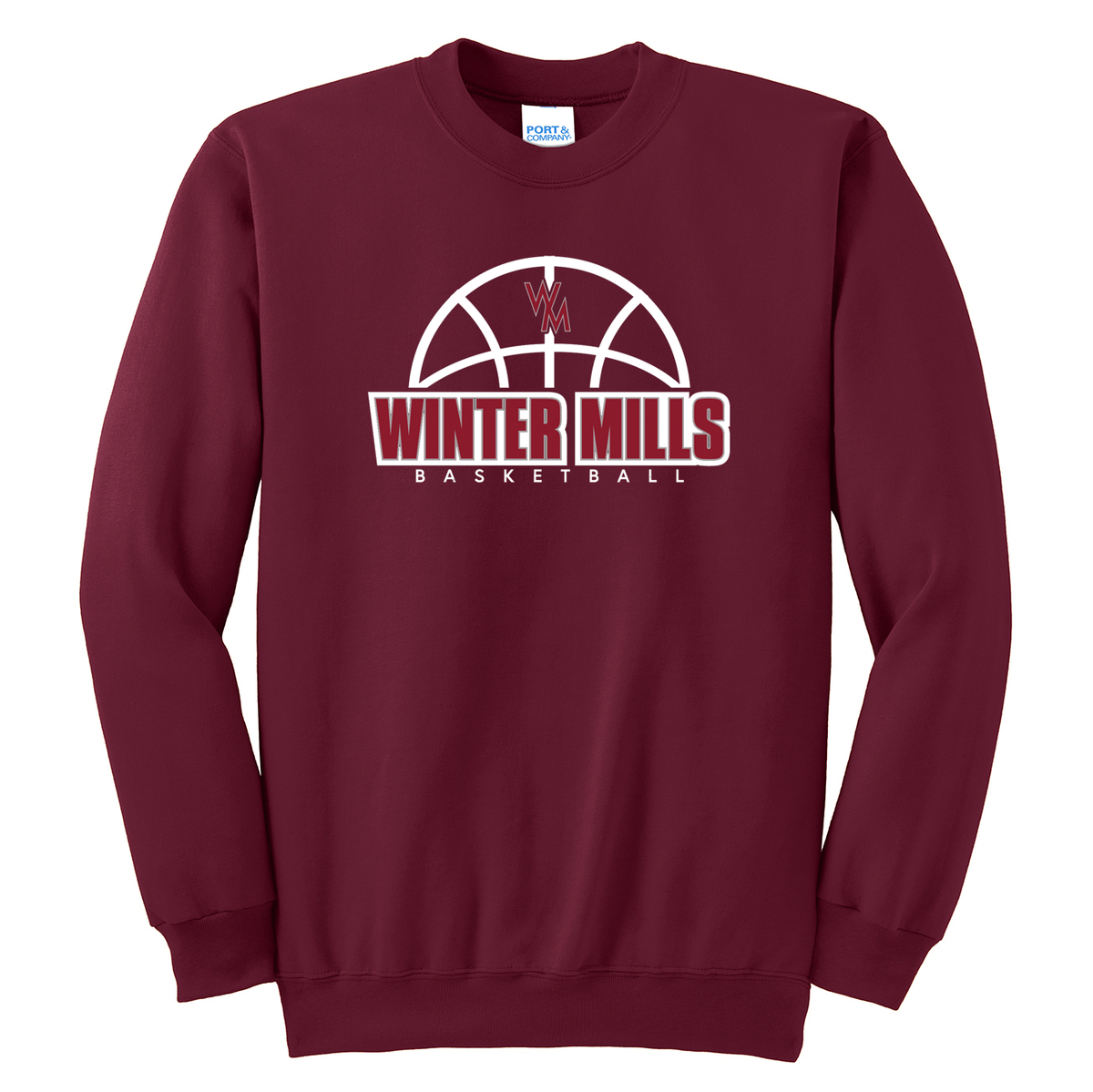 Winters Mill HS Basketball Crew Neck Sweater