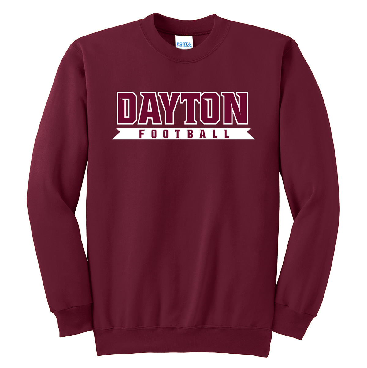 Dayton HS Football Crew Neck Sweater