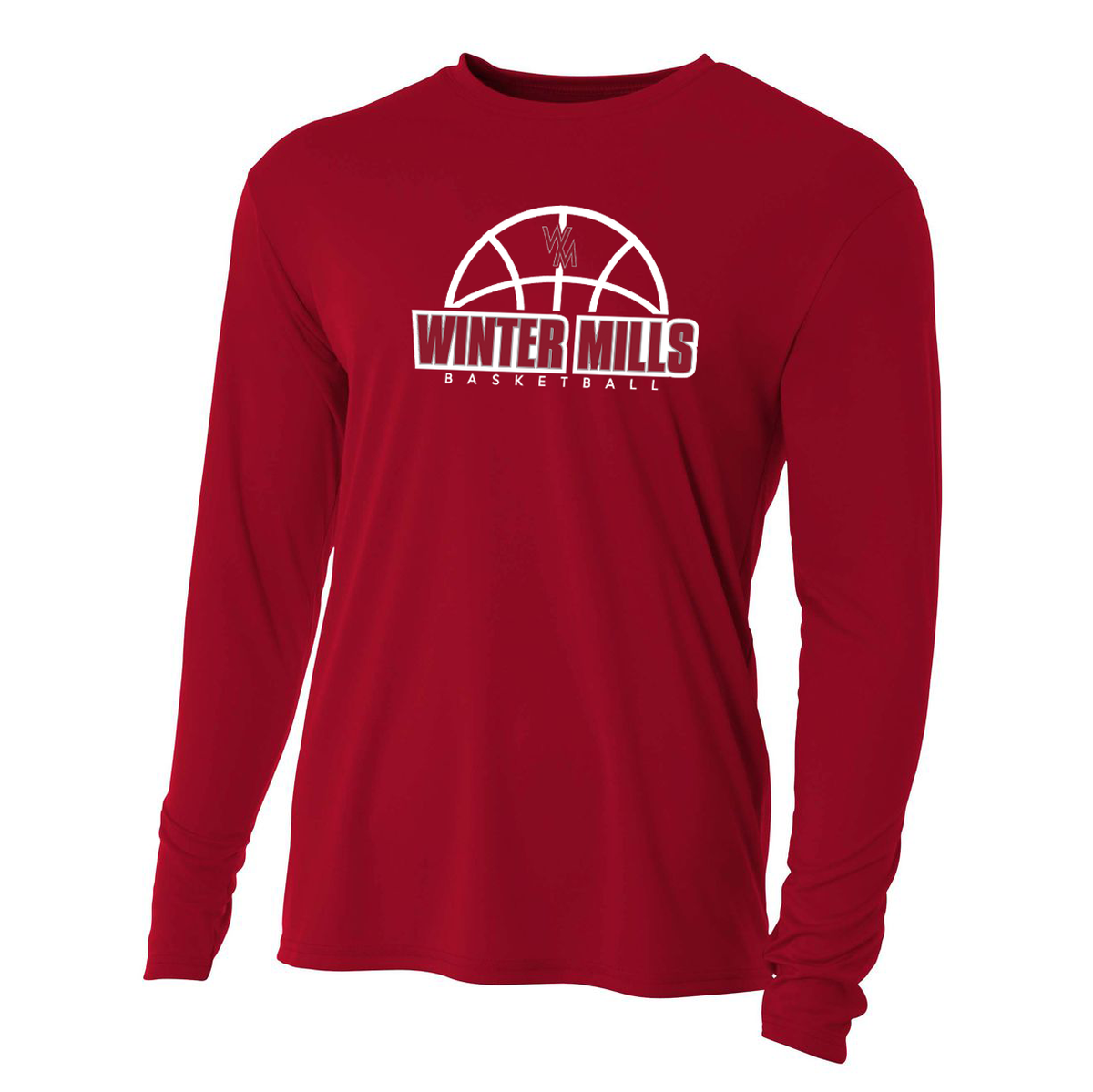 Winters Mill HS Basketball Cooling Performance Long Sleeve Crew