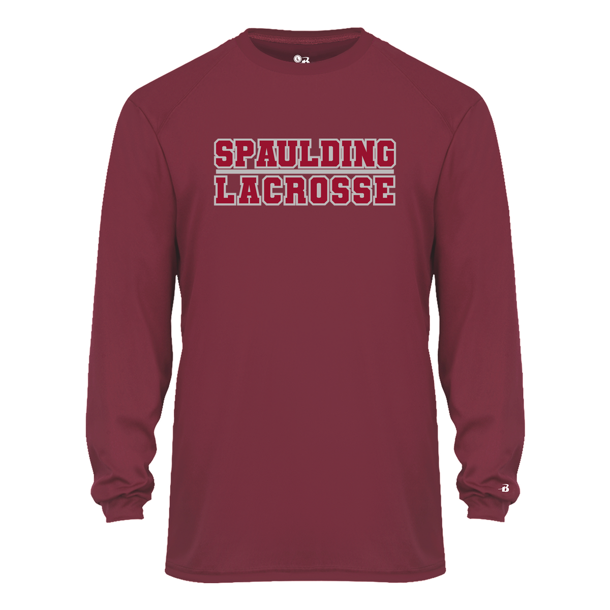 Spaulding HS Lacrosse B-Core Long Sleeve