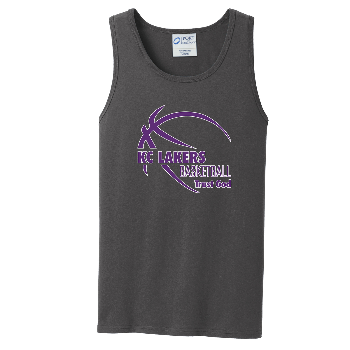 KC Lakers Sleeveless Cotton Tank Top