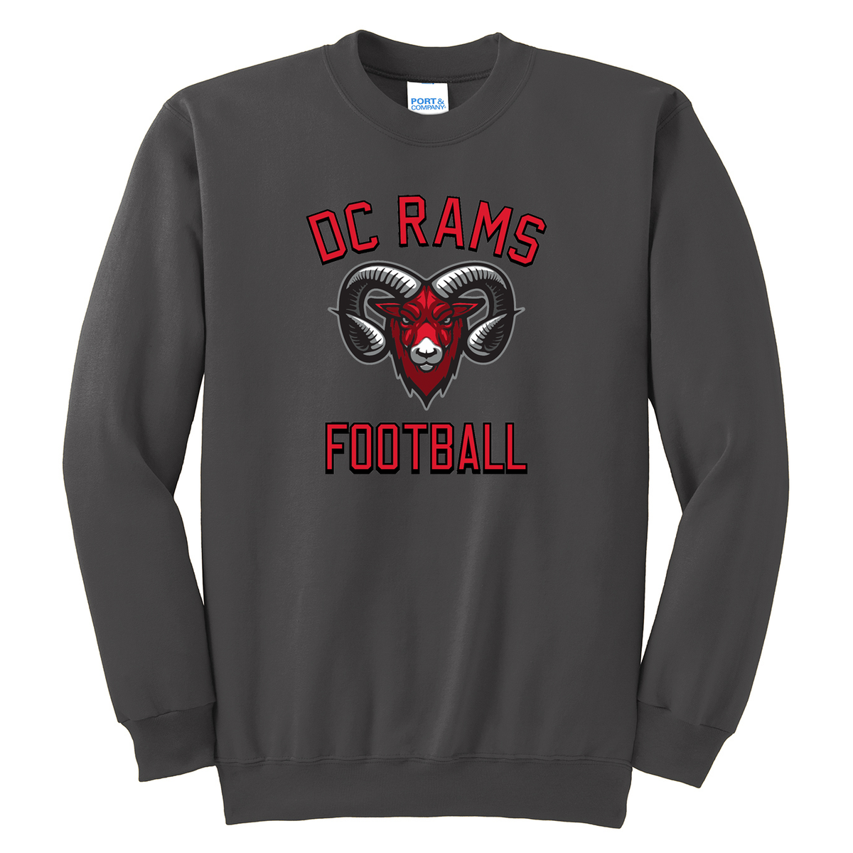 DC Rams Football Crew Neck Sweater