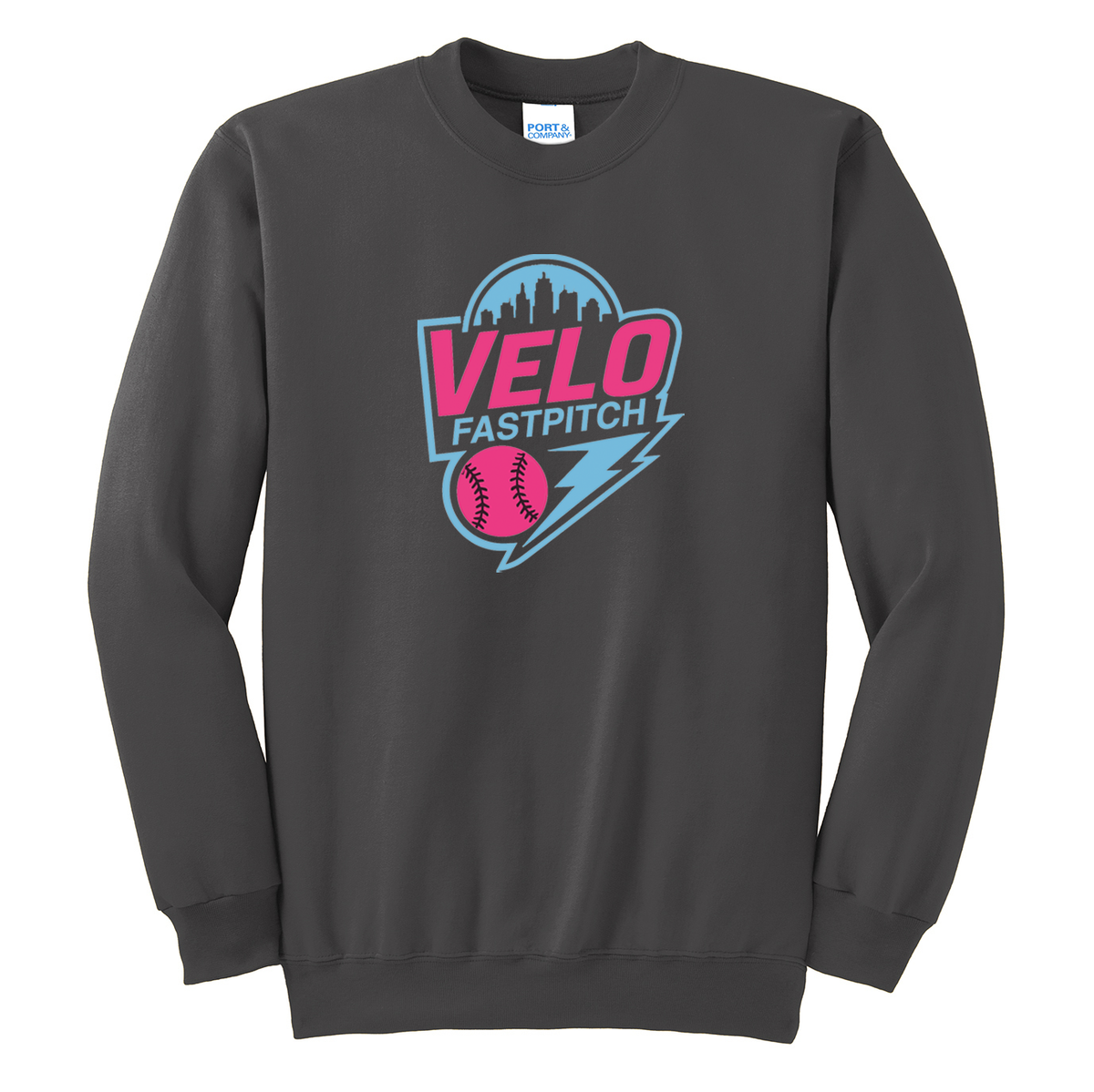 Velo Fastpitch Crew Neck Sweater