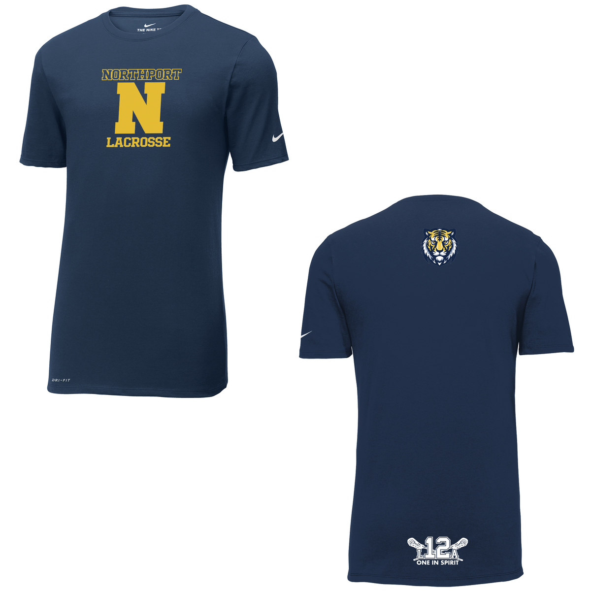 Northport High School Lacrosse Nike Dri-FIT Tee