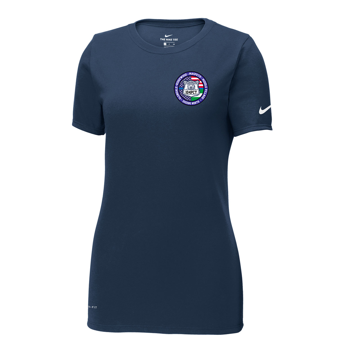 NYPD 104th Pct Nike Ladies Dri-FIT Tee