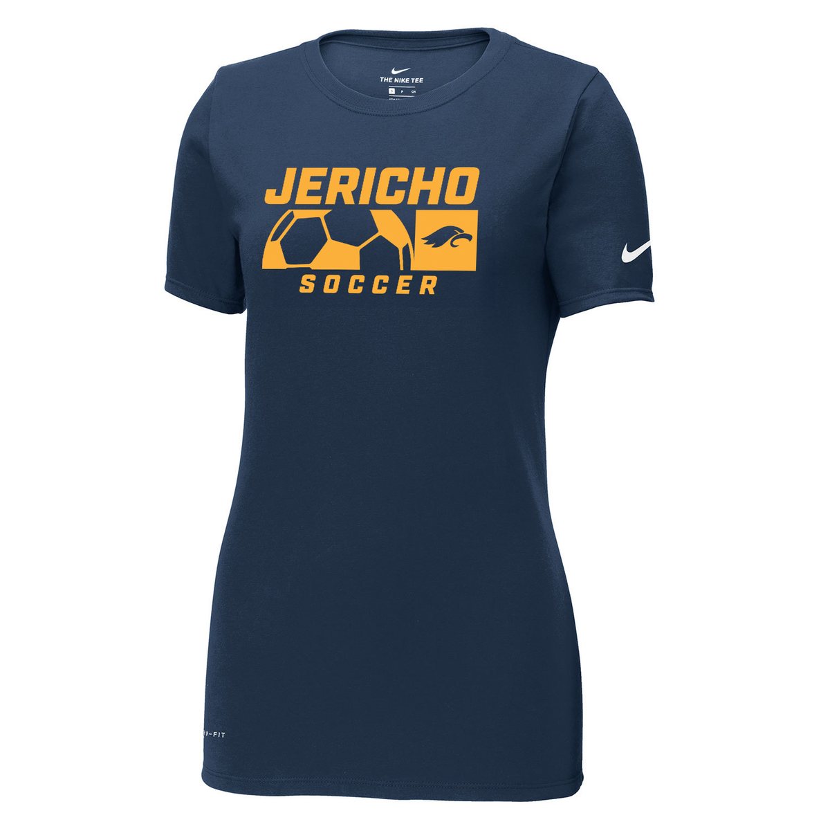 Jericho HS Soccer Nike Ladies Dri-FIT Tee