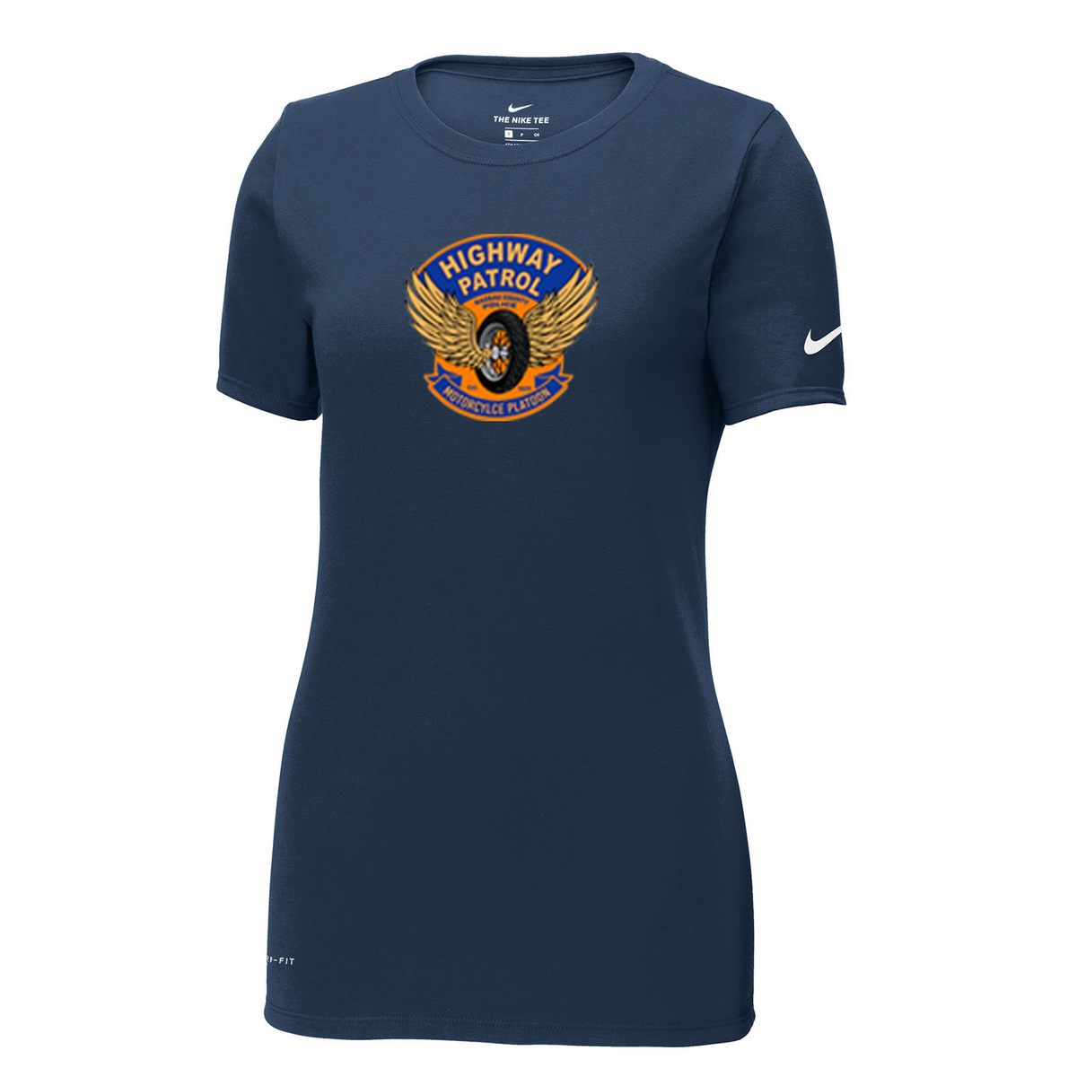 NCPD Motorcycle Unit Nike Ladies Dri-FIT Tee