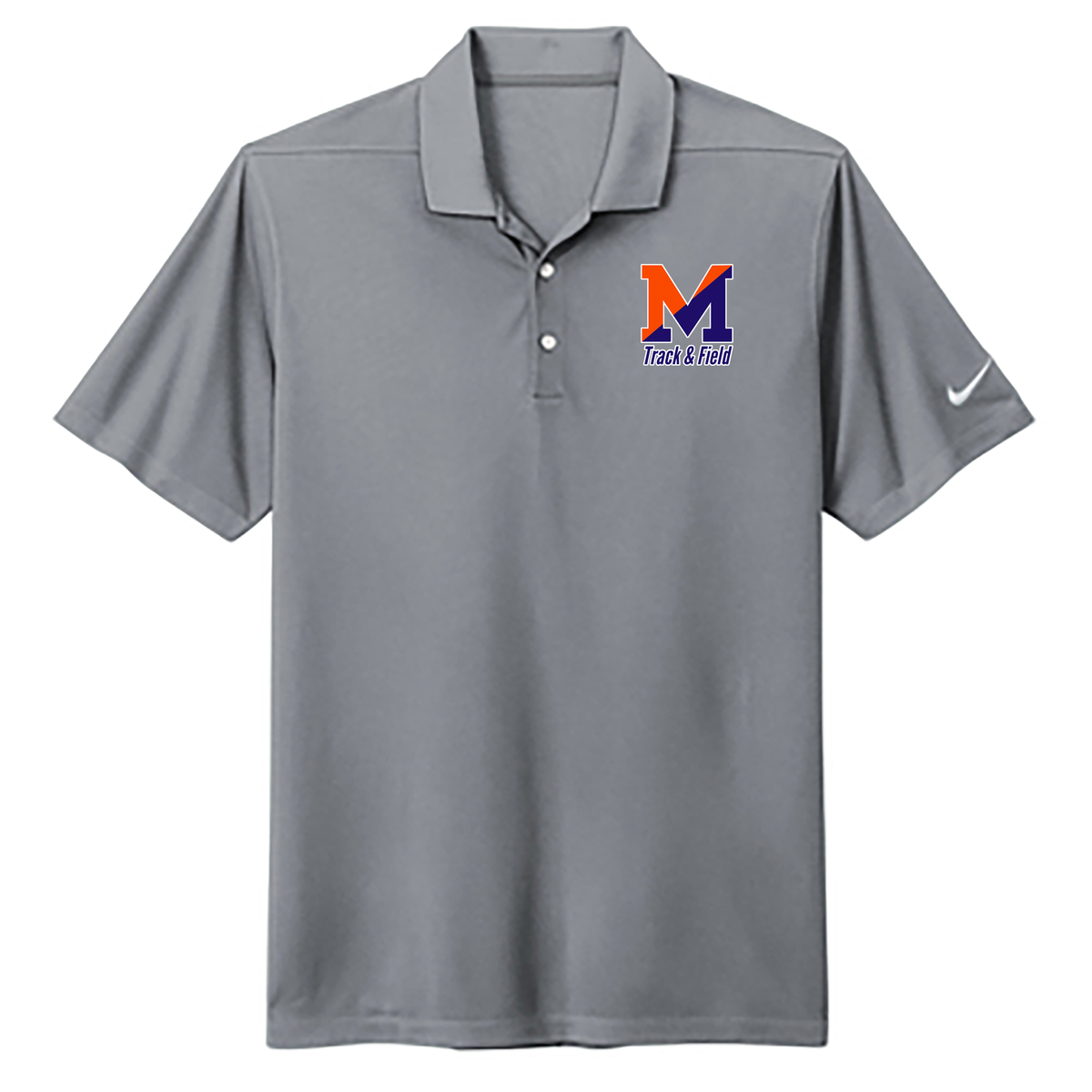 Manhasset Track & Field Nike Dri-FIT Micro Pique 2.0 Polo