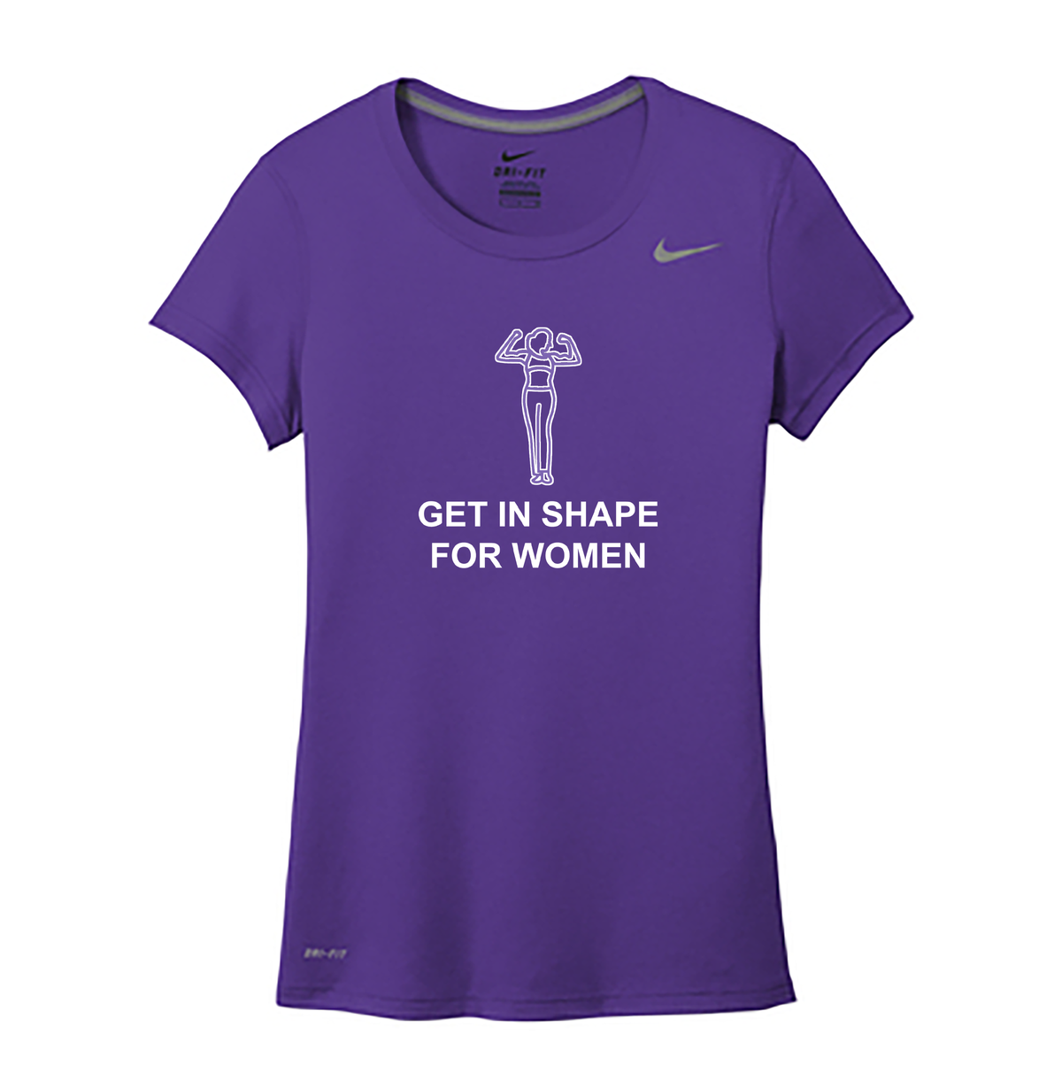 Get In Shape For Women Personal Training Nike Ladies Team rLegend Tee