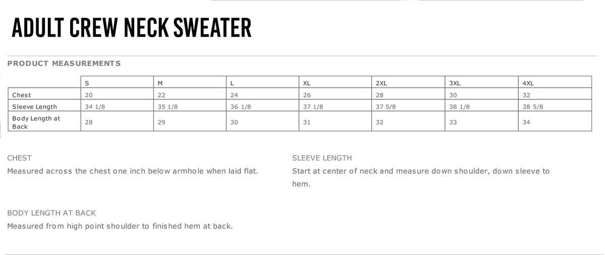 Glenbard West Lacrosse Crew Neck Sweater