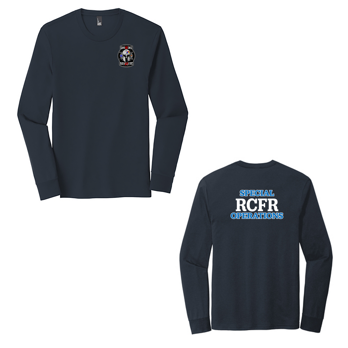 Rutherford County Fire Rescue Perfect Tri Long Sleeve Tee