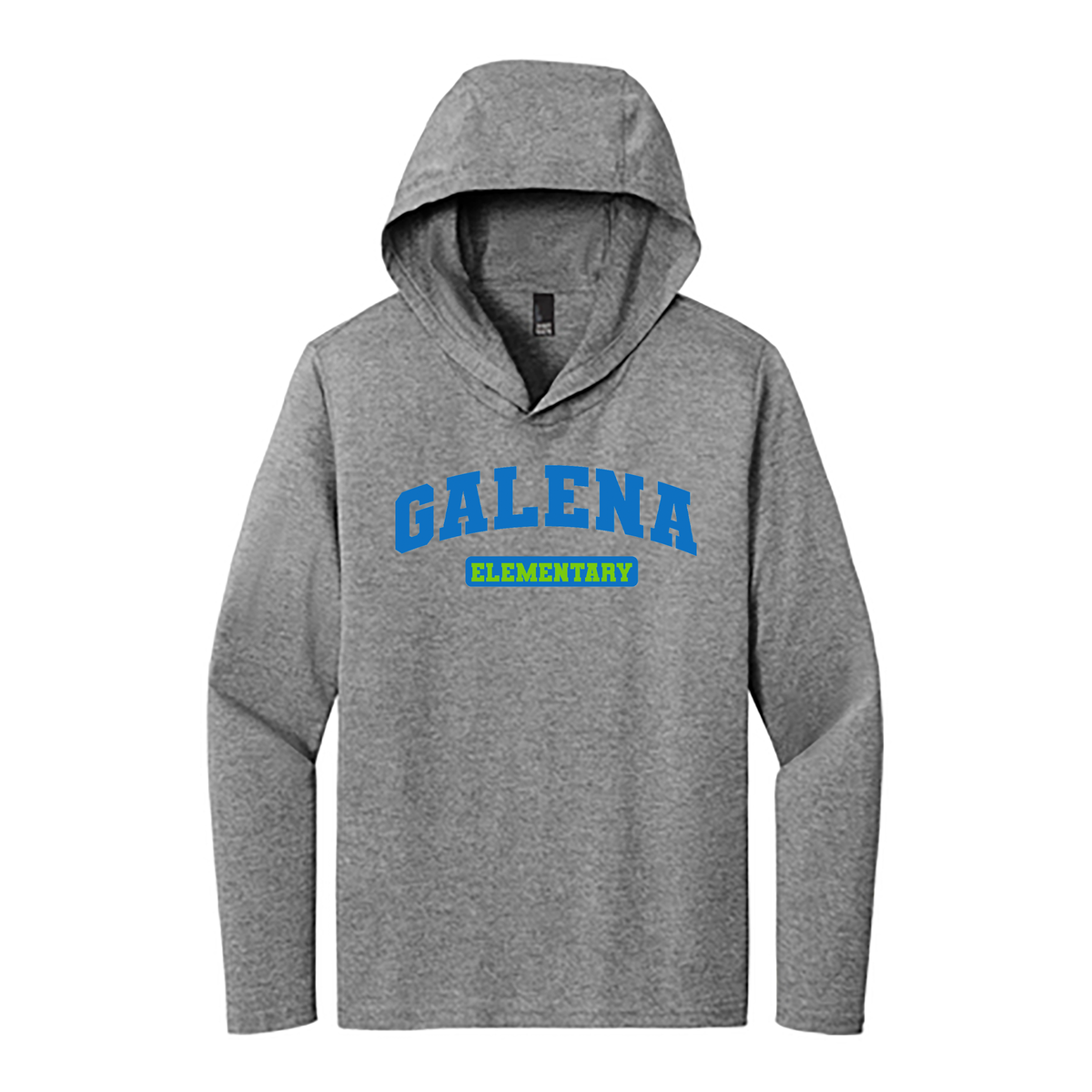 Galena Elementary School Tri-Blend Long Sleeve Hoodie