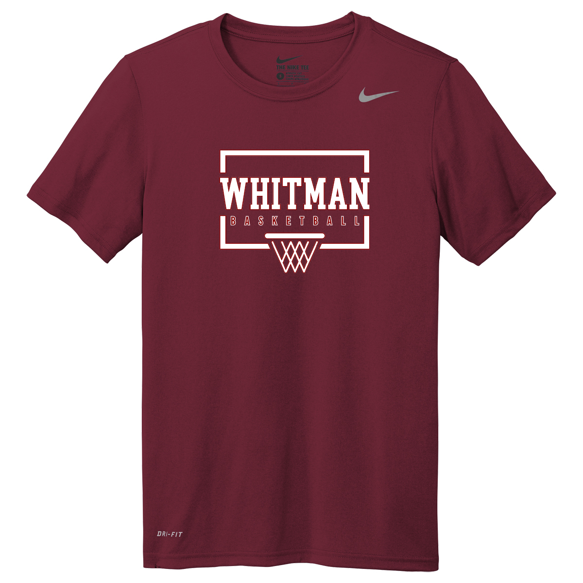 Whitman Women's Basketball Nike Legend Tee