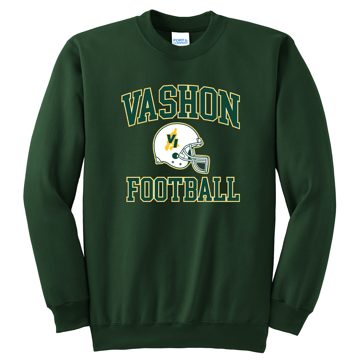 Vashon High School Football Crew Neck Sweater