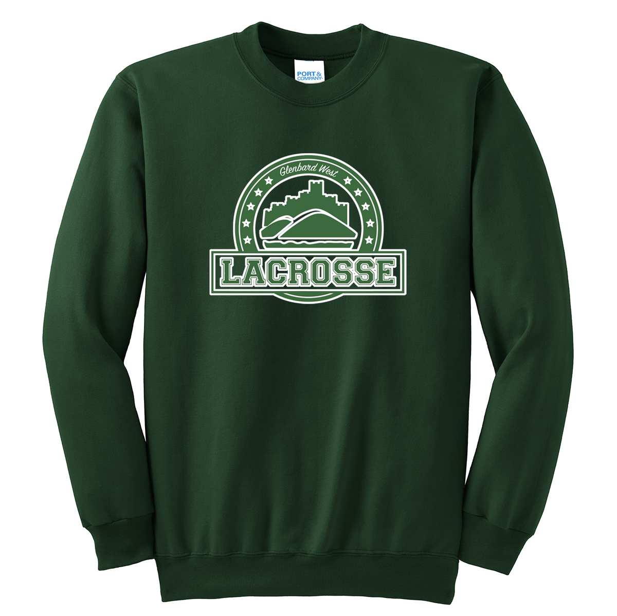 Glenbard West Lacrosse Crew Neck Sweater