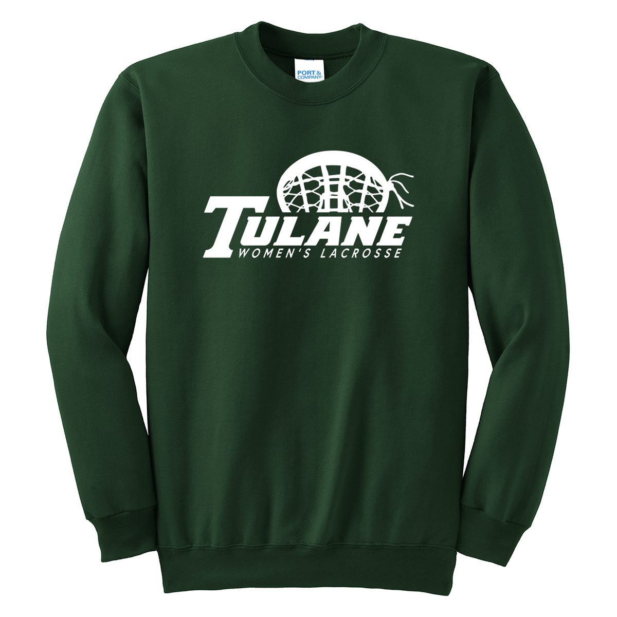 Tulane Women's Lacrosse Crew Neck Sweater