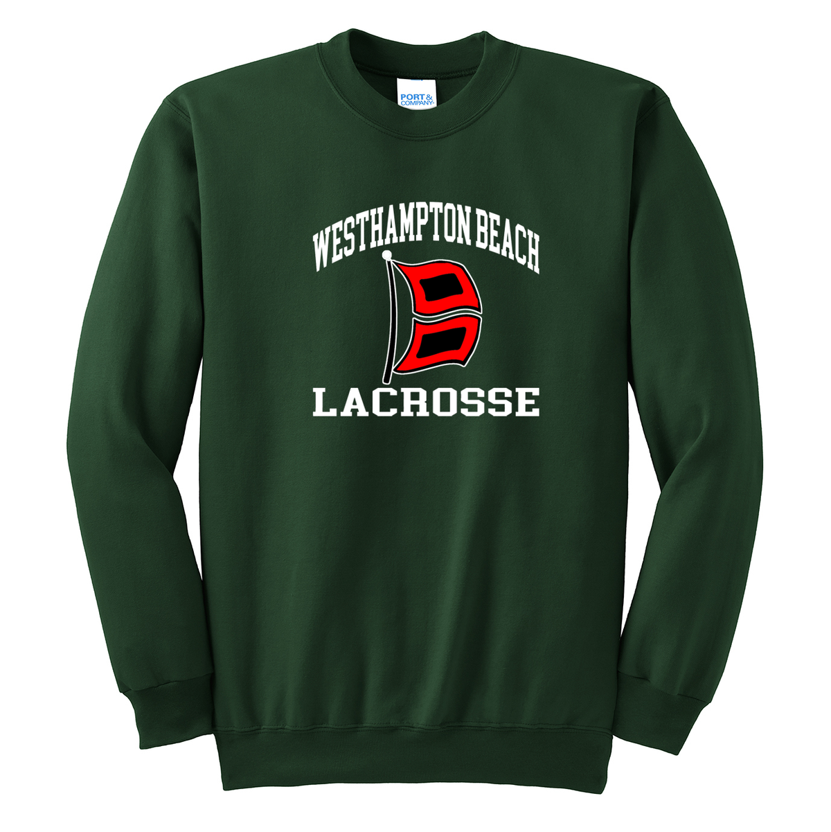 Westhampton Beach Boys Lacrosse Crew Neck Sweater