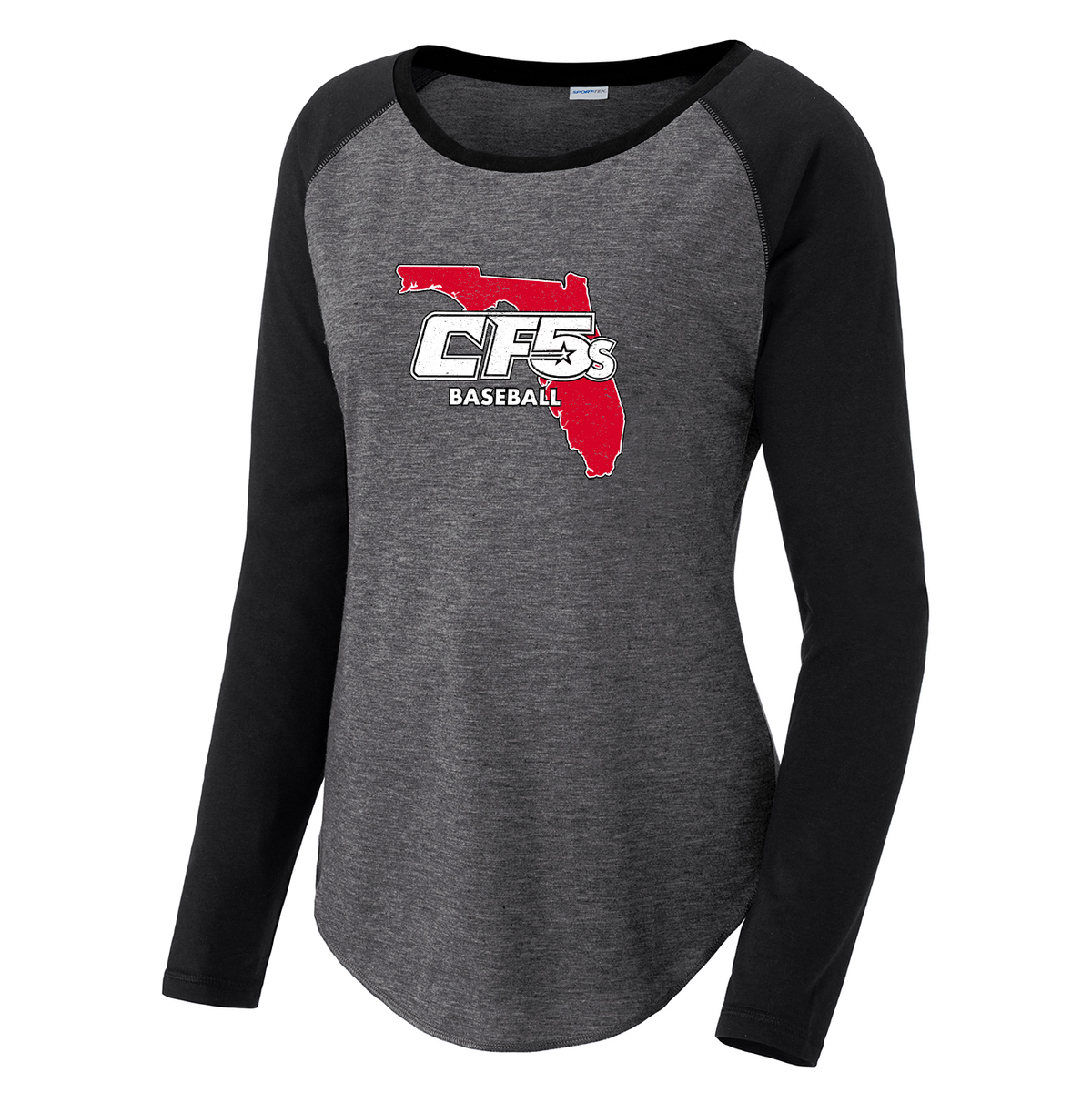 Central Florida Fives Women's Raglan Long Sleeve CottonTouch