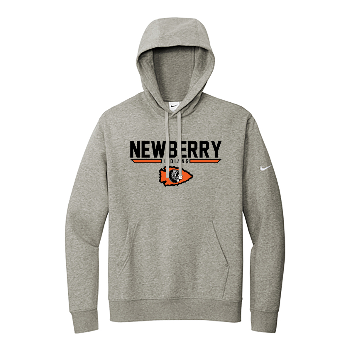 Newberry HS Football Nike Fleece Swoosh Hoodie