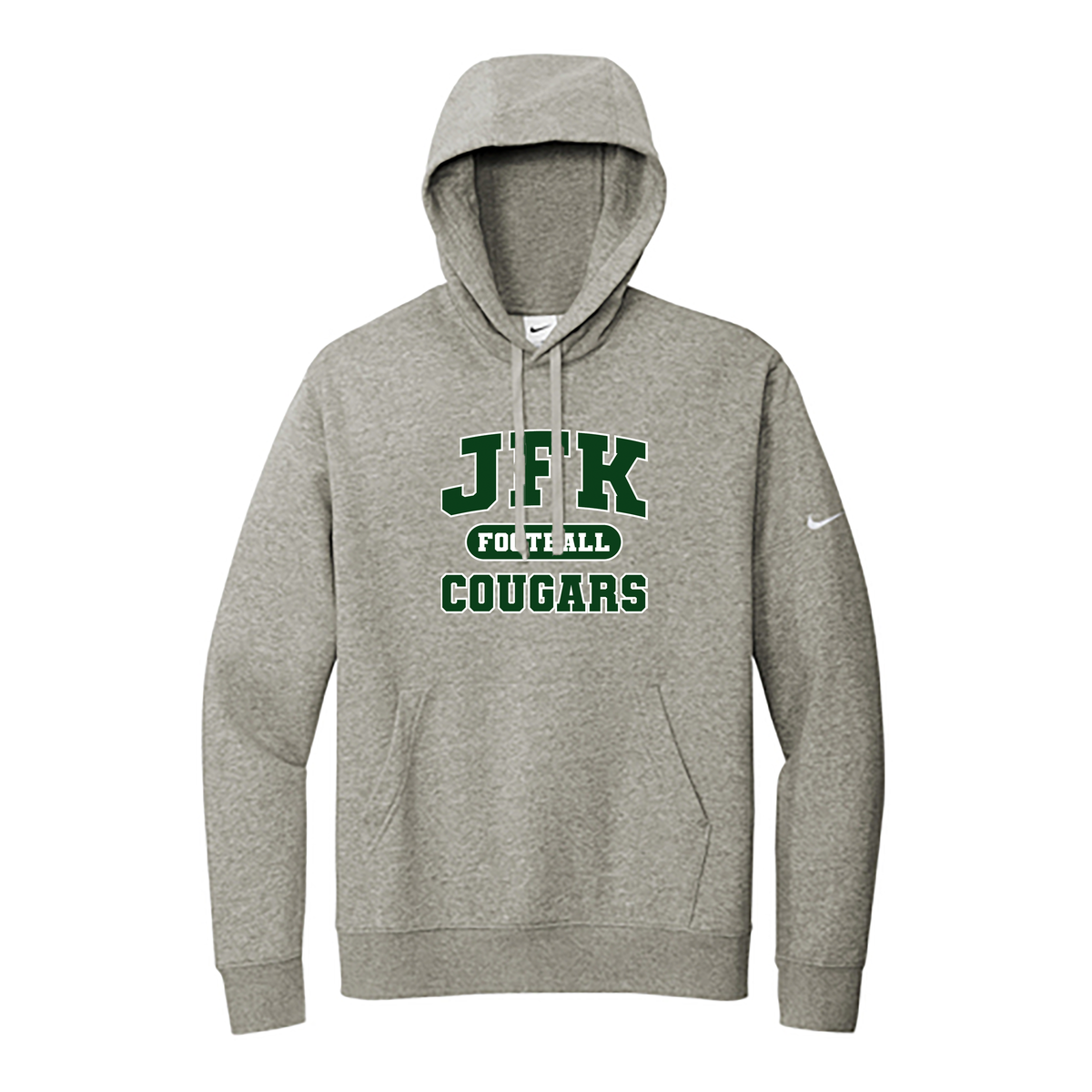 JFK Bellmore Football Nike Fleece Swoosh Hoodie