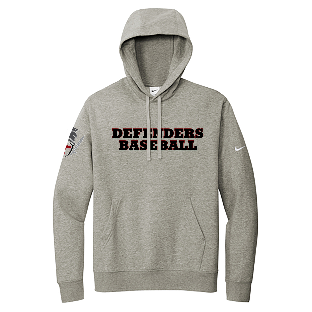 Defenders Baseball Nike Fleece Swoosh Hoodie