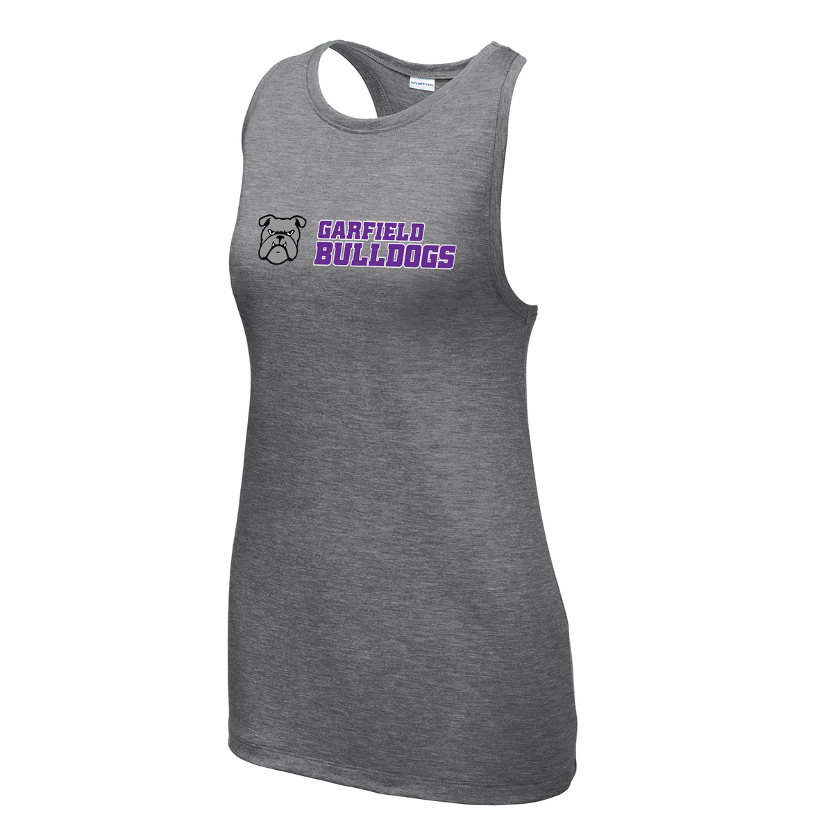 Garfield Lacrosse Women's Tri-Blend Wicking Racerback