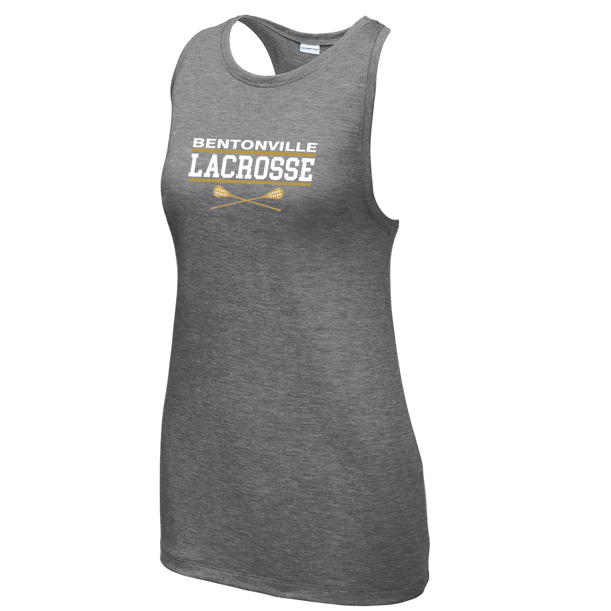 Bentonville Lacrosse Women's Tri-Blend Wicking Racerback