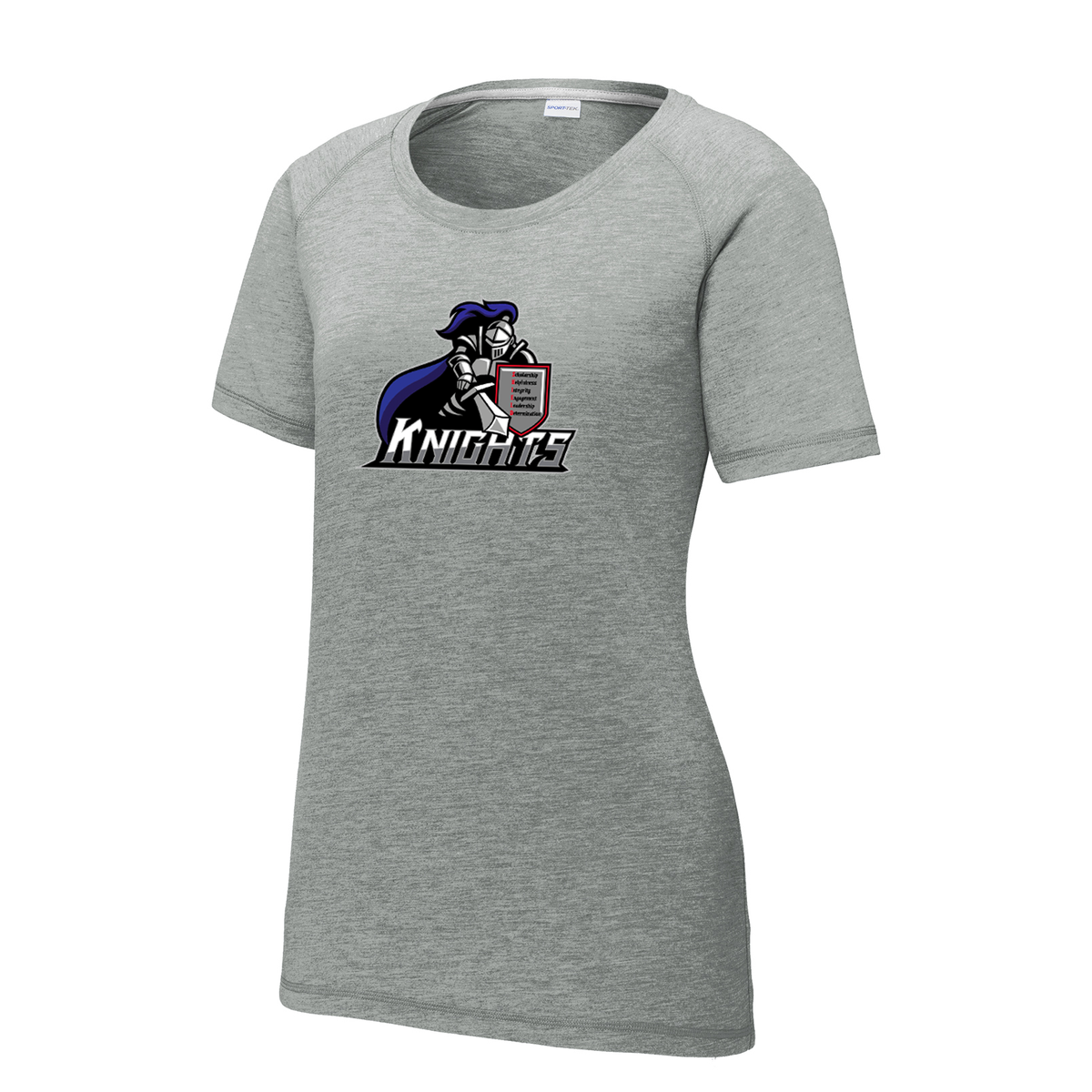 North Pole Middle School Women's Raglan CottonTouch